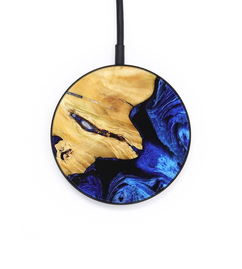 Circle Wood Wireless Charger - Kenyon (Blue, 799025)