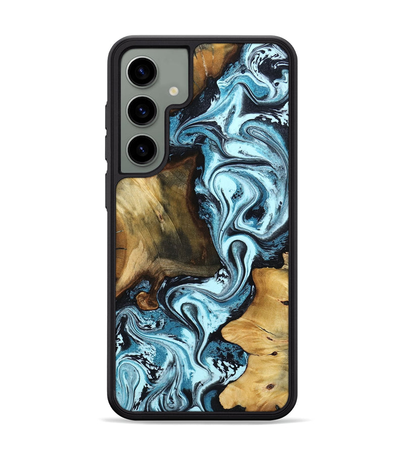 Galaxy S24 Plus Wood Phone Case - Ayra (Blue, 799029)