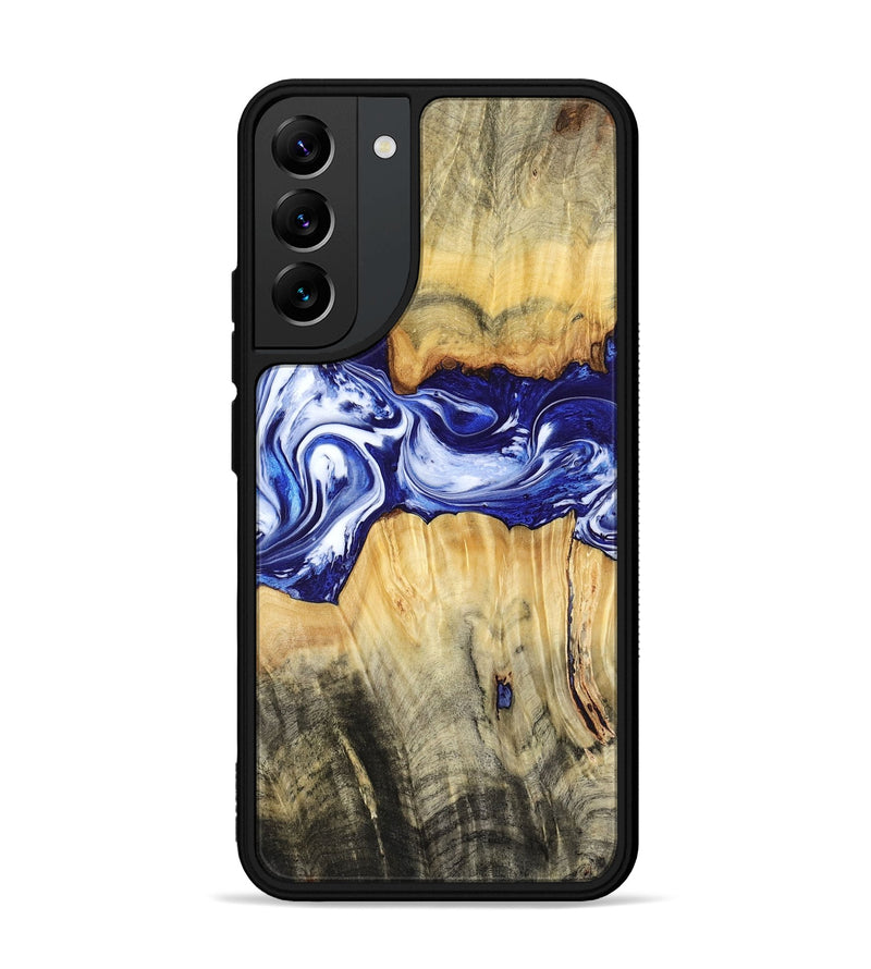 Galaxy S22 Plus Wood Phone Case - Leanne (Blue, 799040)