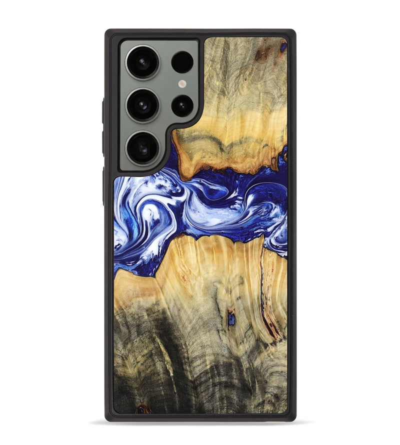 Galaxy S23 Ultra Wood Phone Case - Leanne (Blue, 799040)