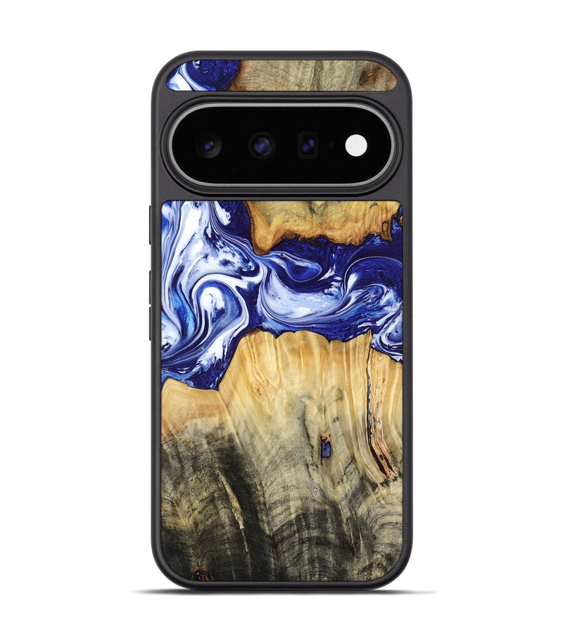 Pixel 11 Pro Wood Phone Case - Leanne (Blue, 799040)