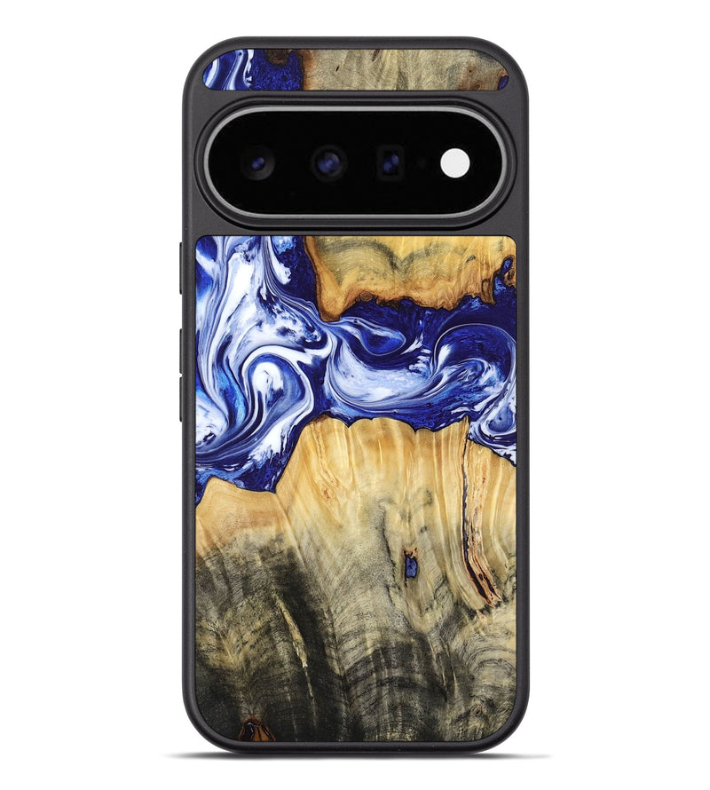 Pixel 11 Pro XL Wood Phone Case - Leanne (Blue, 799040)