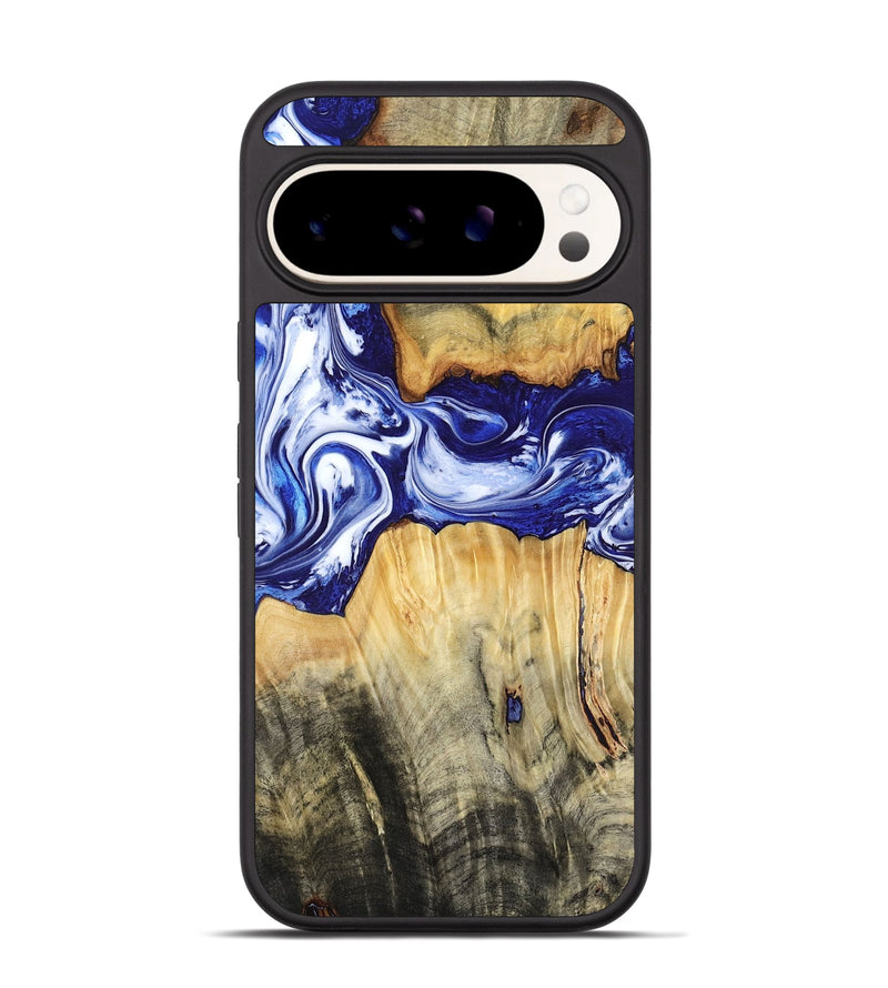 Pixel 9 Pro Wood Phone Case - Leanne (Blue, 799040)