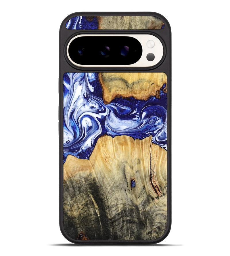 Pixel 9 Pro XL Wood Phone Case - Leanne (Blue, 799040)