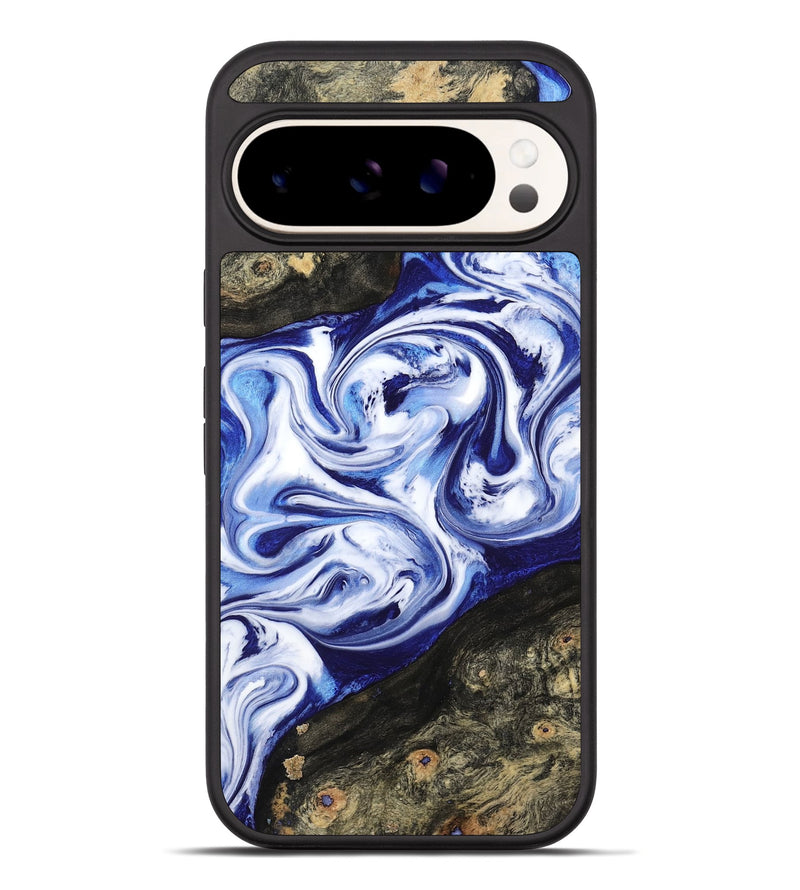 Pixel 10 Pro XL Wood Phone Case - Olaf (Blue, 799042)