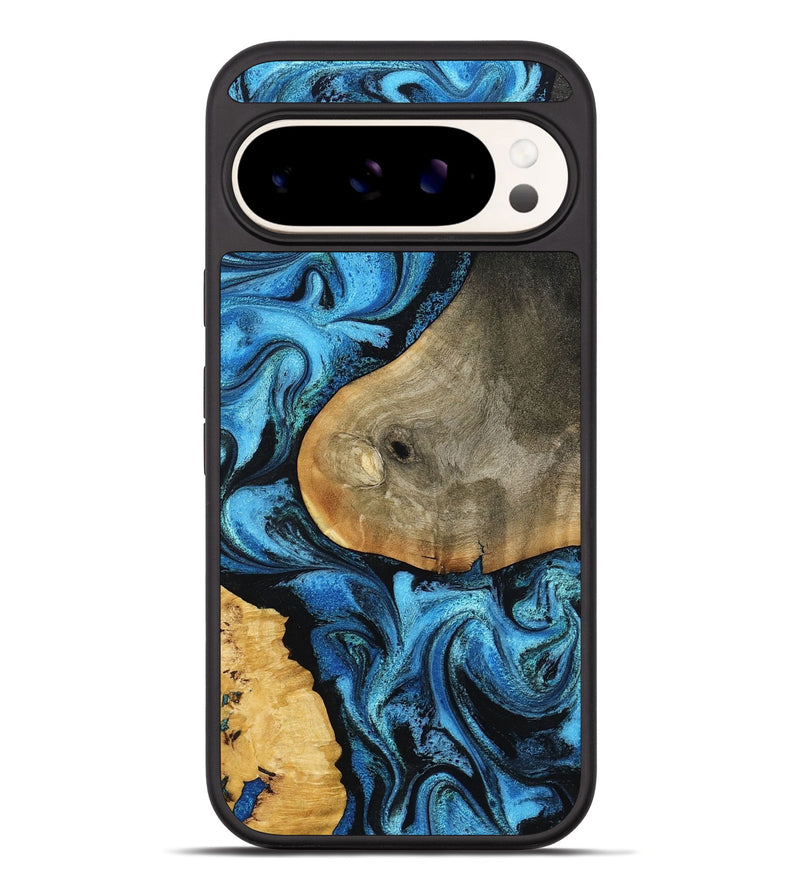 Pixel 10 Pro XL Wood Phone Case - Kelsea (Blue, 799049)