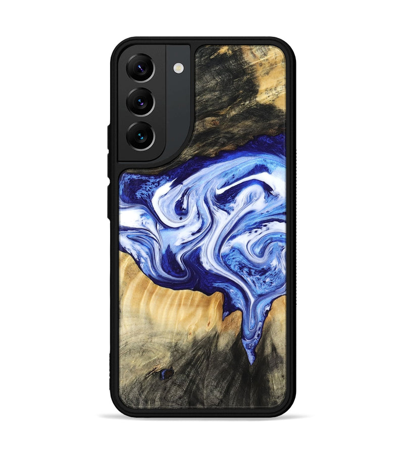Galaxy S22 Plus Wood Phone Case - Ola (Blue, 799051)