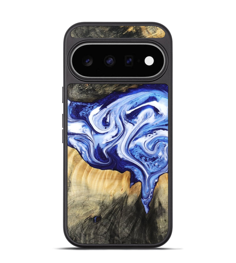 Pixel 11 Wood Phone Case - Ola (Blue, 799051)