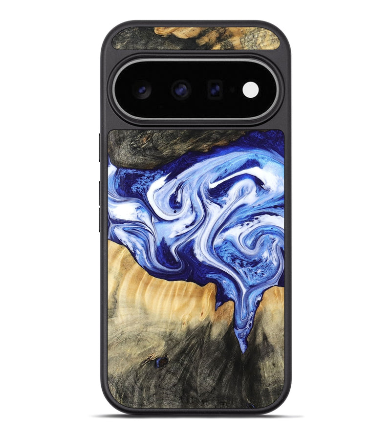 Pixel 11 Pro XL Wood Phone Case - Ola (Blue, 799051)