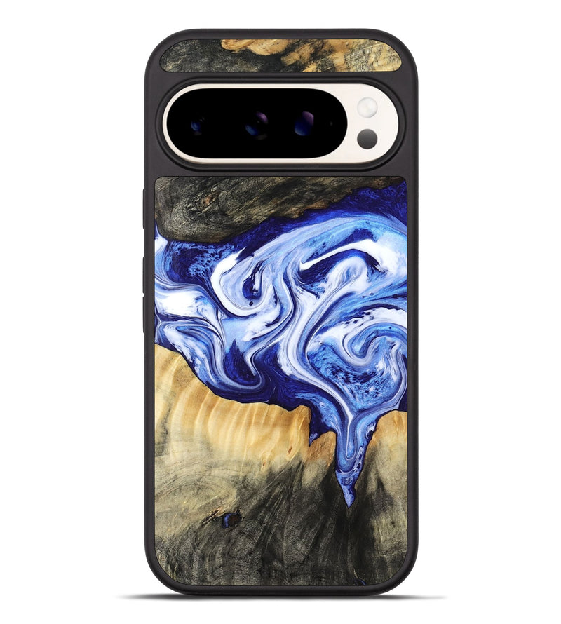 Pixel 9 Pro XL Wood Phone Case - Ola (Blue, 799051)