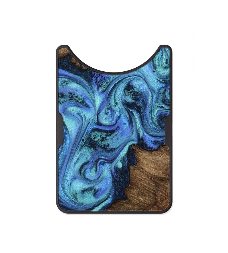 Alloy Wood Wallet - Gideon (Blue, 799061)