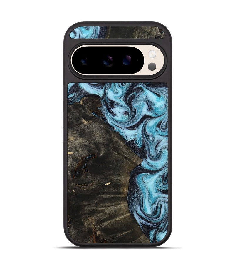 Pixel 10 Wood Phone Case - Lindy (Blue, 799076)