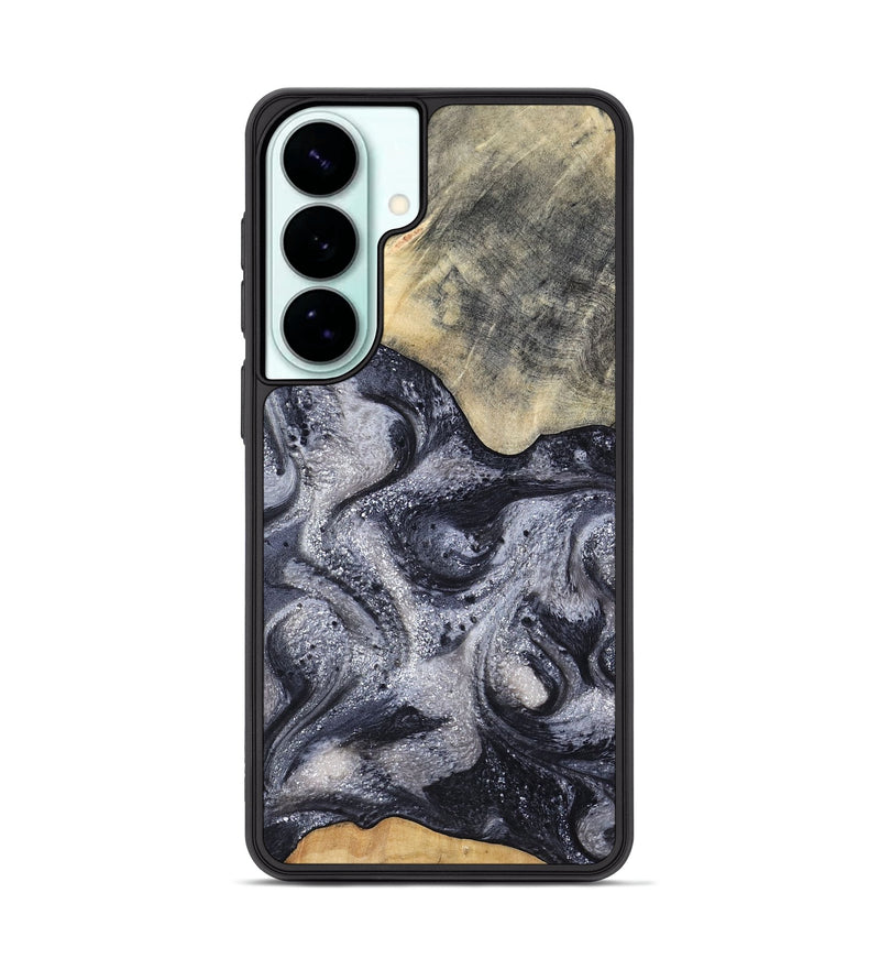 Galaxy S26 Plus Wood Phone Case - Jaden (Black & White, 799144)