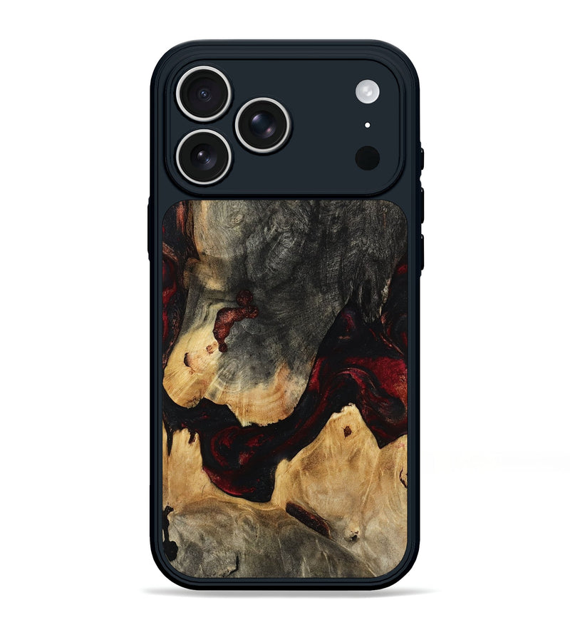 iPhone 17 Pro Max Wood Phone Case - Renae (Red, 799161)