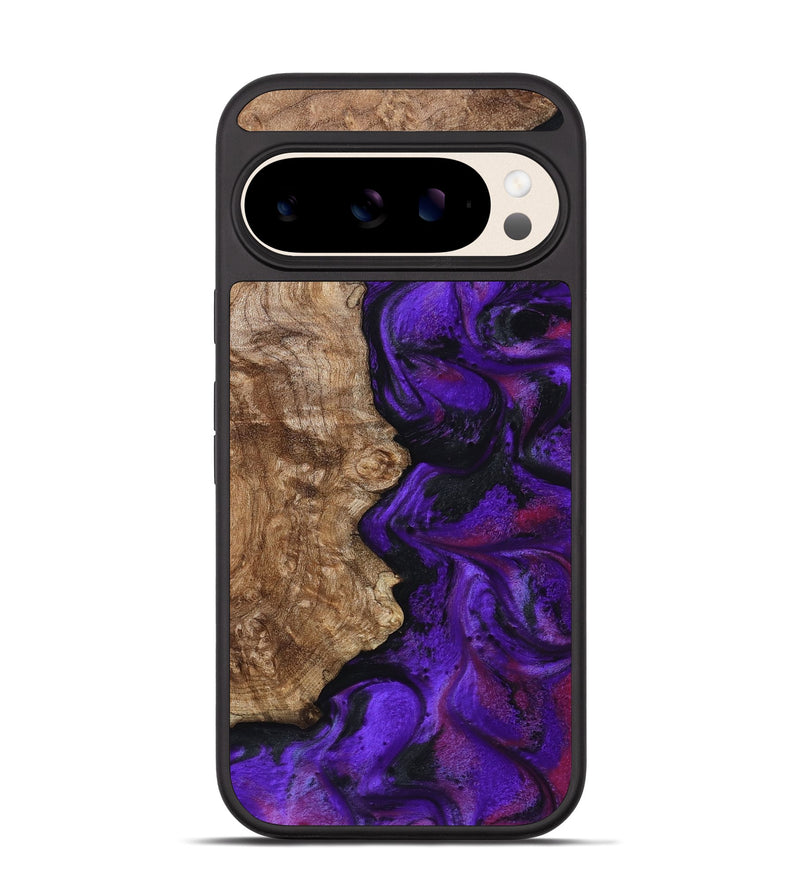 Pixel 10 Wood Phone Case - Scotty (Purple, 799180)
