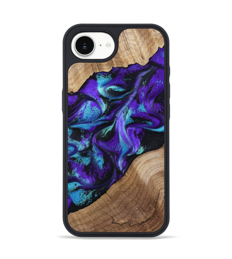 iPhone 16e Wood Phone Case - Orlando (Purple, 799200)