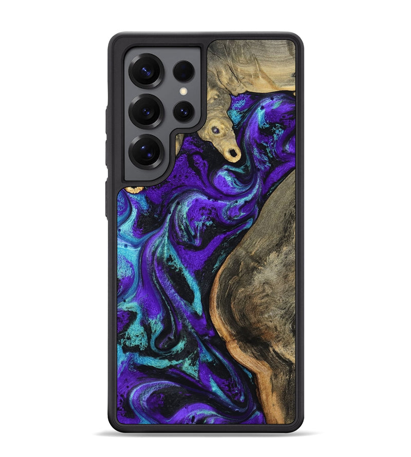Galaxy S25 Ultra Wood Phone Case - Lu (Purple, 799203)