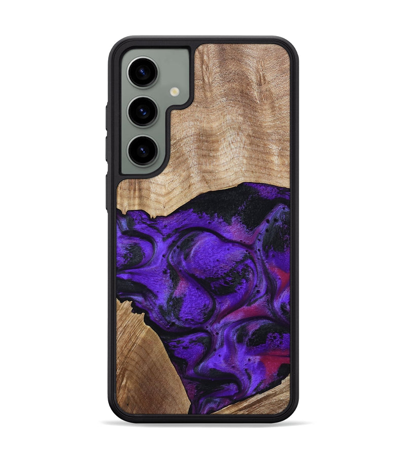 Galaxy S24 Plus Wood Phone Case - Indy (Purple, 799206)