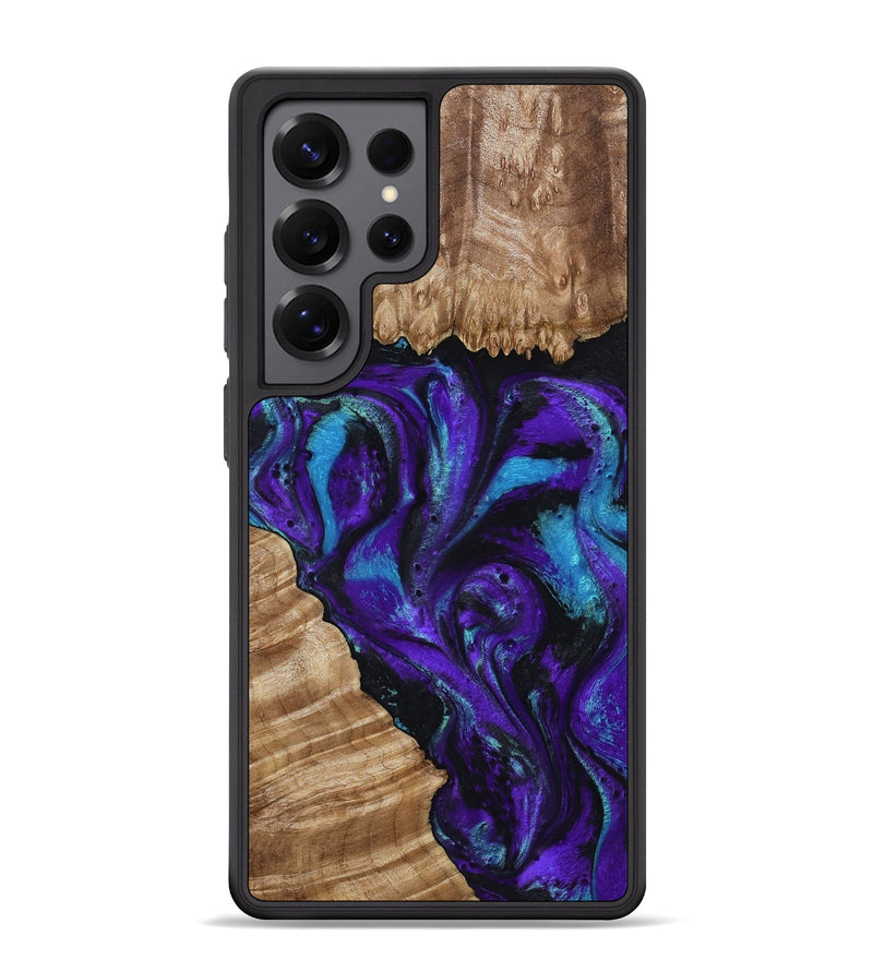 Galaxy S25 Ultra Wood Phone Case - General (Purple, 799224)