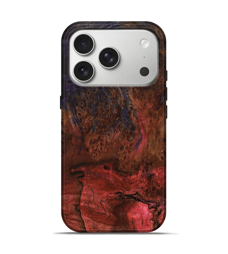 iPhone 17 Pro Wood Live Edge Phone Case - Lilith (Double Dyed, 799247)