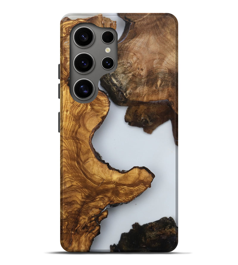 Galaxy S25 Ultra Wood Live Edge Phone Case - Jewel (Clear, 799253)
