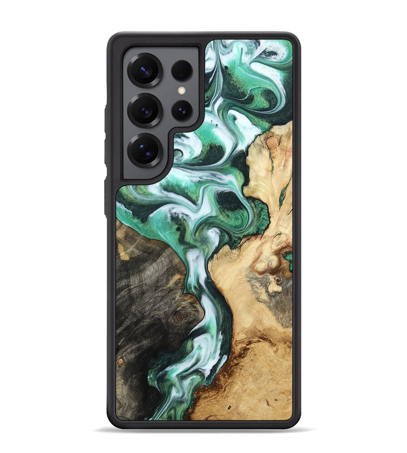 Galaxy S25 Ultra Wood Phone Case - Laraine (Green, 799261)