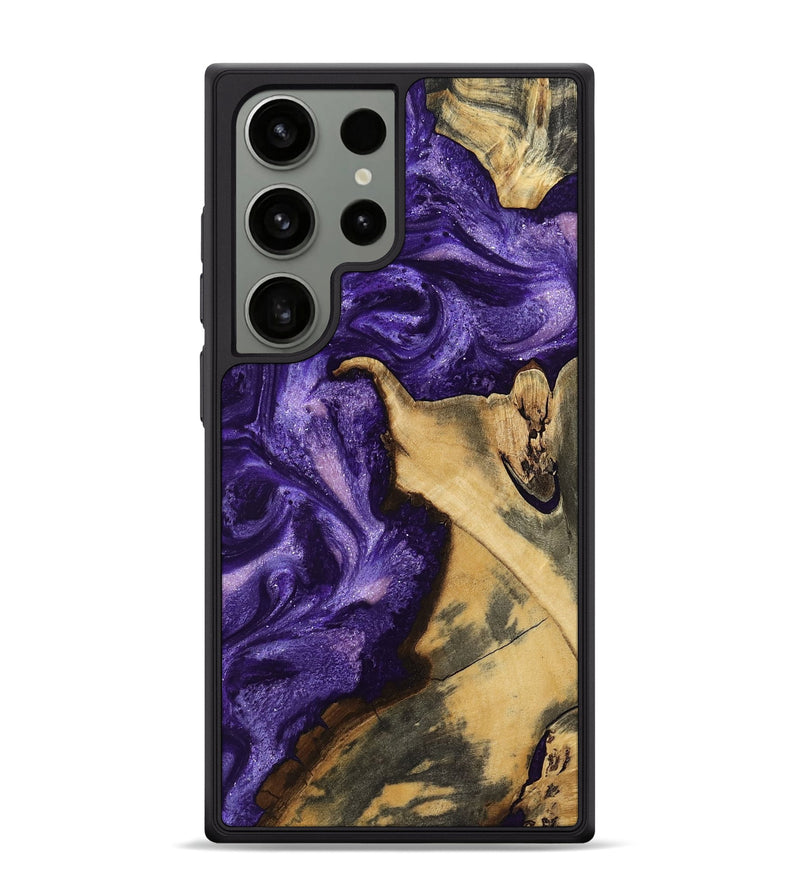 Galaxy S24 Ultra Wood Phone Case - Verne (Purple, 799268)