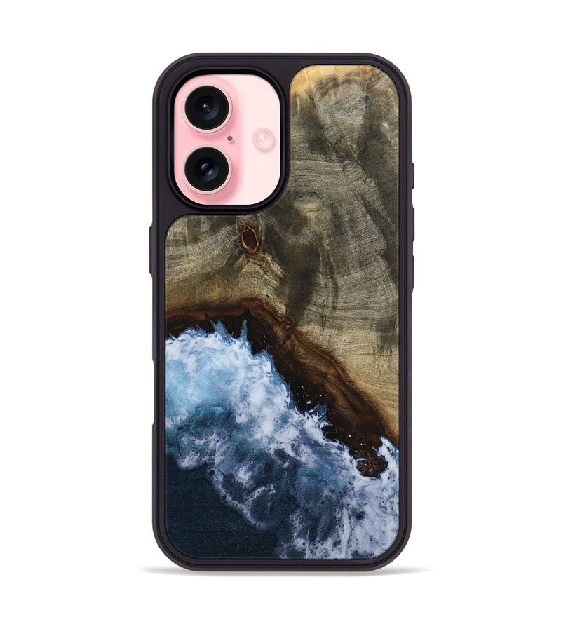 iPhone 16 Wood Phone Case - Leslie (Coastal, 799272)