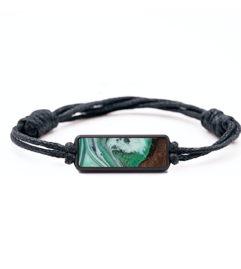 Classic Wood Bracelet - Larry (Green, 799363)