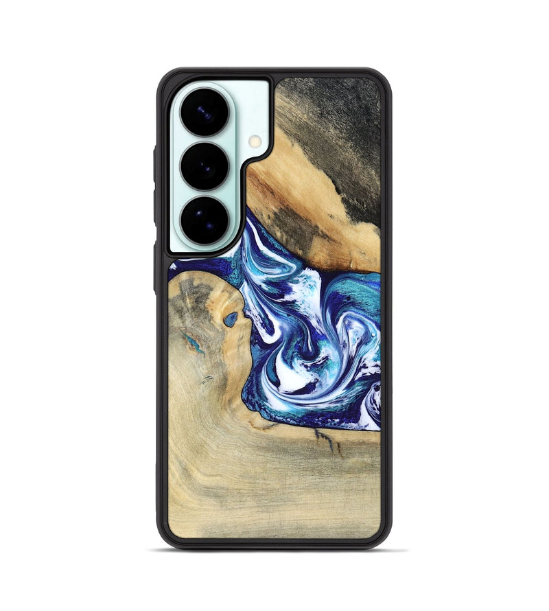 Galaxy S26 Wood Phone Case - Donnell (Blue, 799398)
