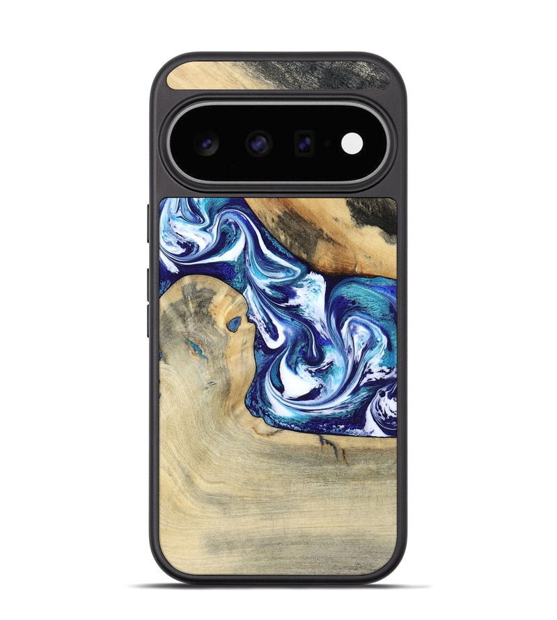 Pixel 11 Wood Phone Case - Donnell (Blue, 799398)