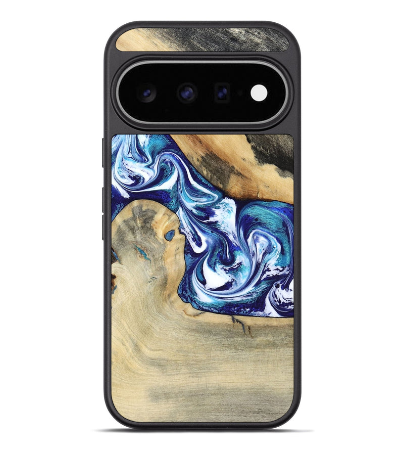 Pixel 11 Pro XL Wood Phone Case - Donnell (Blue, 799398)