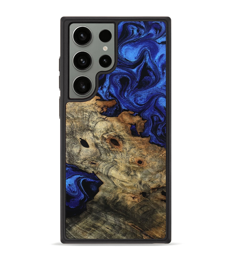 Galaxy S23 Ultra Wood Phone Case - Josette (Blue, 799400)