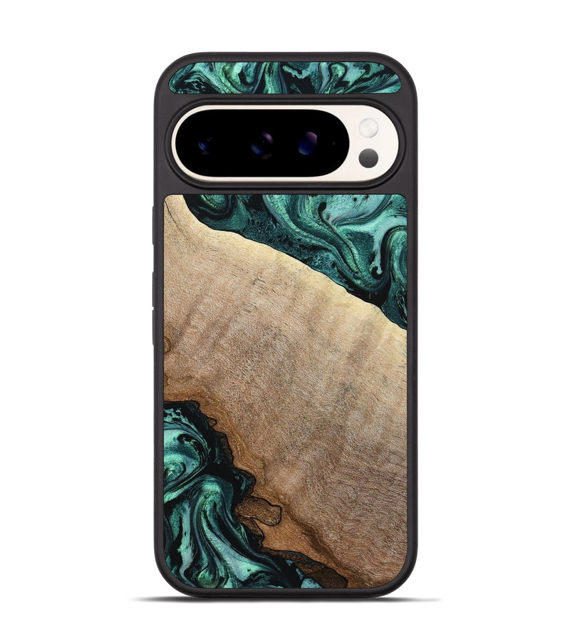 Pixel 9 Pro Wood Phone Case - Scot (Green, 799410)