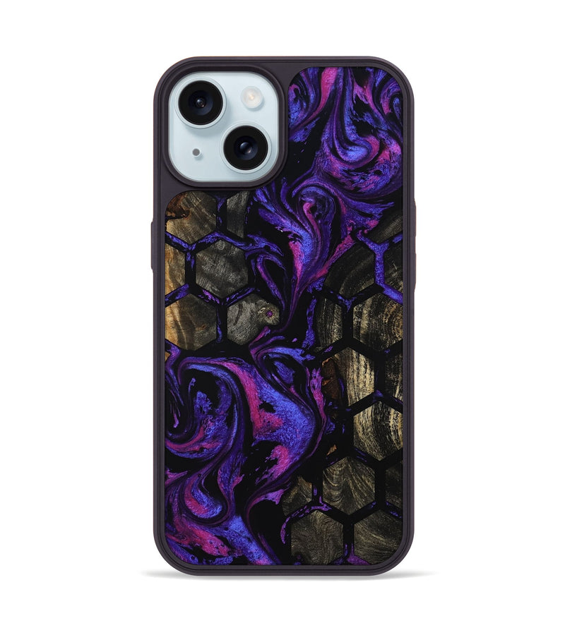 iPhone 15 Wood Phone Case - Aya (Pattern, 799417)