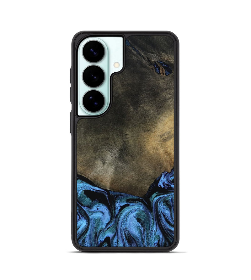 Galaxy S26 Wood Phone Case - Gunner (Blue, 799427)