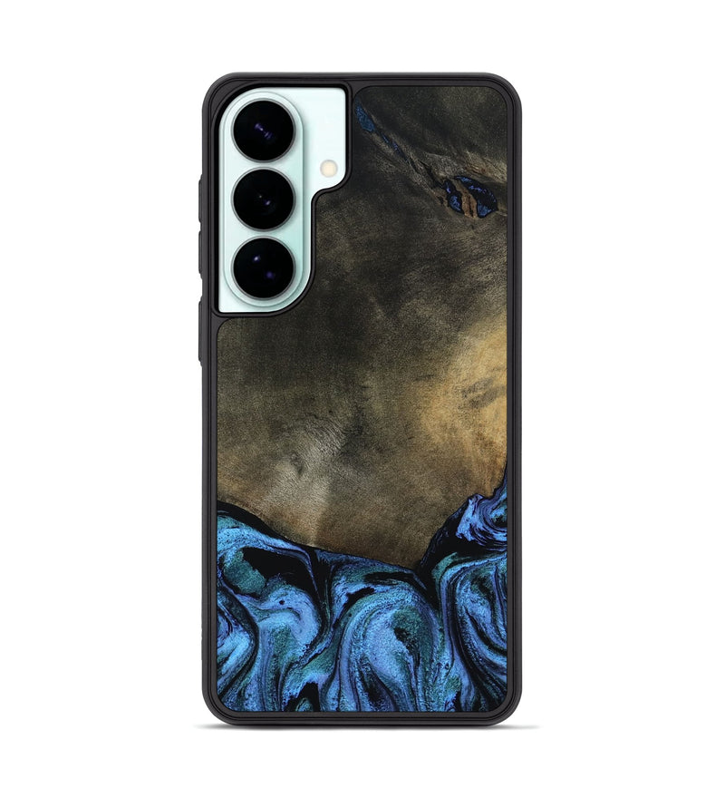 Galaxy S26 Plus Wood Phone Case - Gunner (Blue, 799427)
