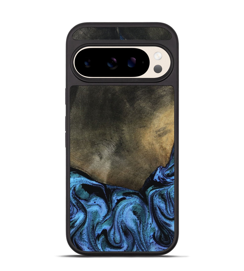 Pixel 10 Pro Wood Phone Case - Gunner (Blue, 799427)