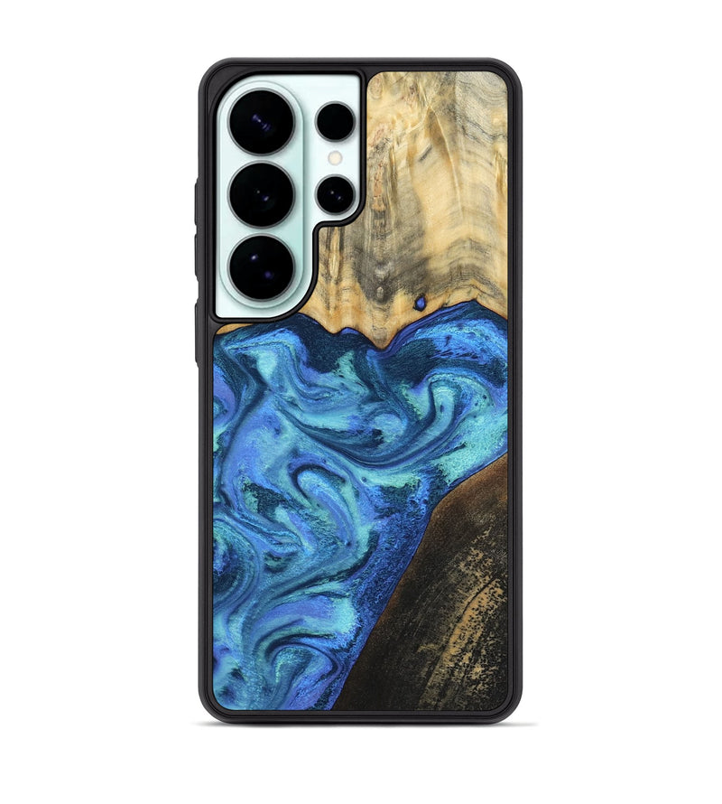 Galaxy S26 Ultra Wood Phone Case - Brenton (Blue, 799428)