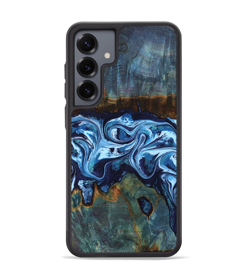 Galaxy S25 Plus Wood Phone Case - Dawna (Blue, 799431)