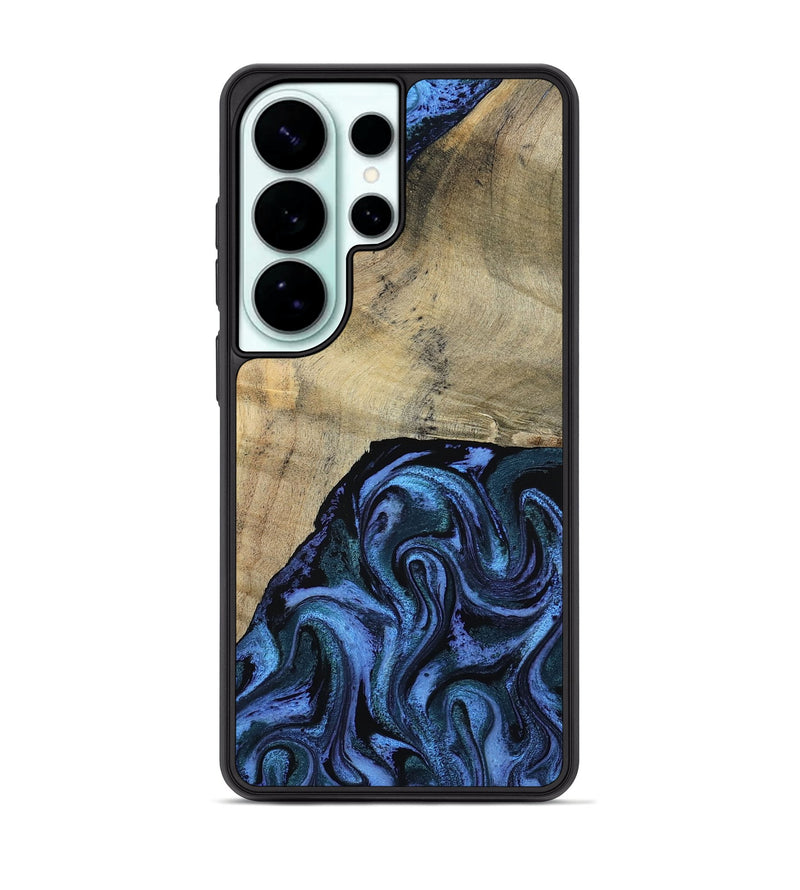 Galaxy S26 Ultra Wood Phone Case - Mandie (Blue, 799437)