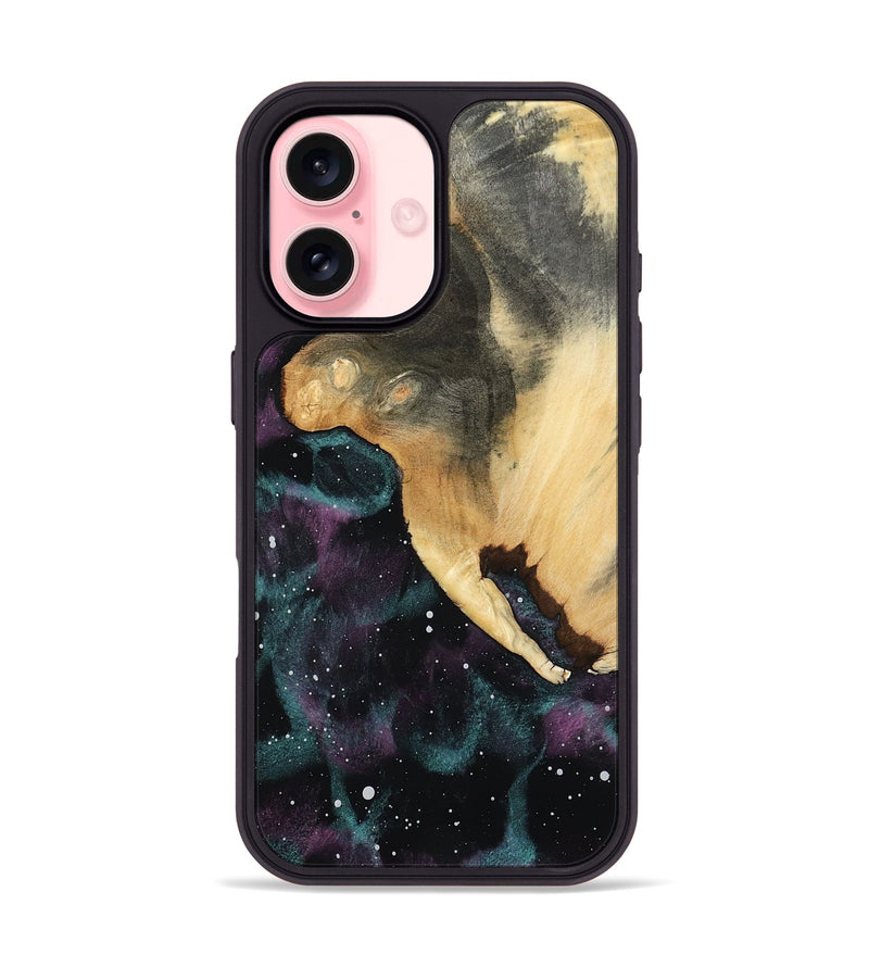 iPhone 16 Wood Phone Case - Lular (Cosmos, 799465)
