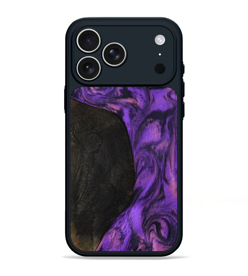 iPhone 17 Pro Max Wood Phone Case - Hampton (Purple, 799492)