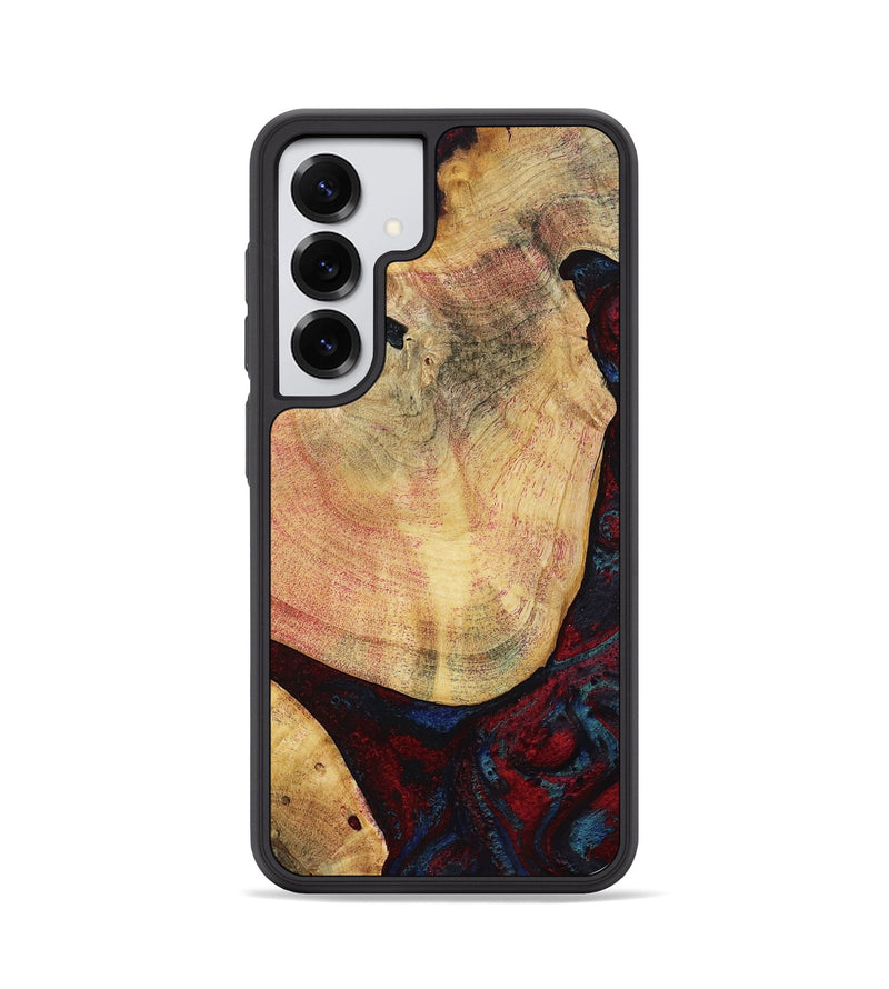 Galaxy S25 Wood Phone Case - Charley (Red, 799495)