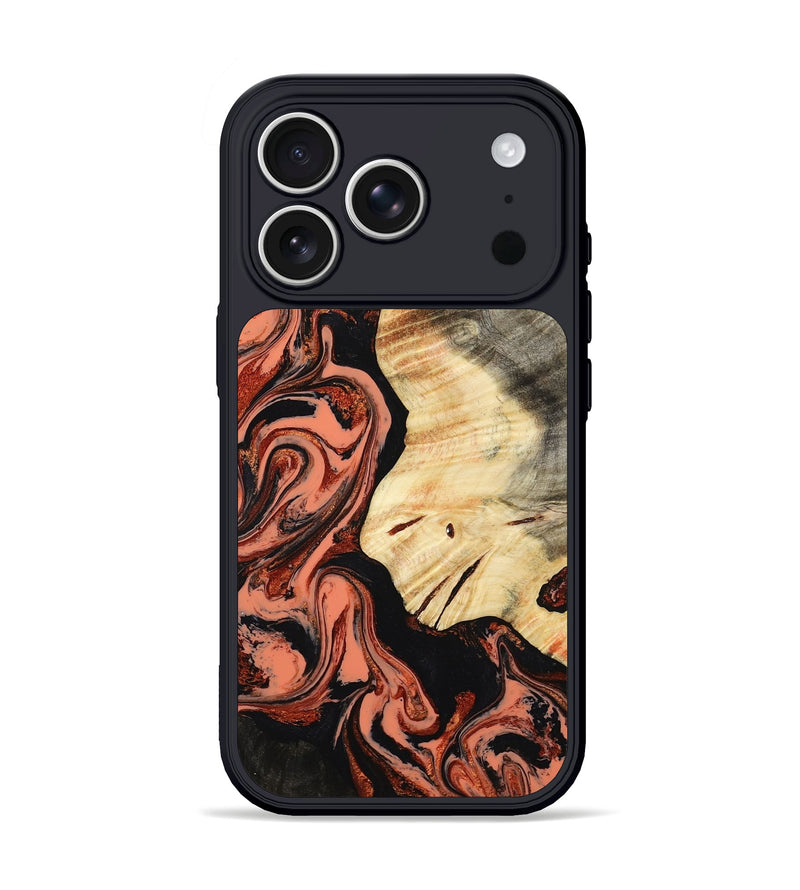 iPhone 17 Pro Wood Phone Case - Sudie (Red, 799499)