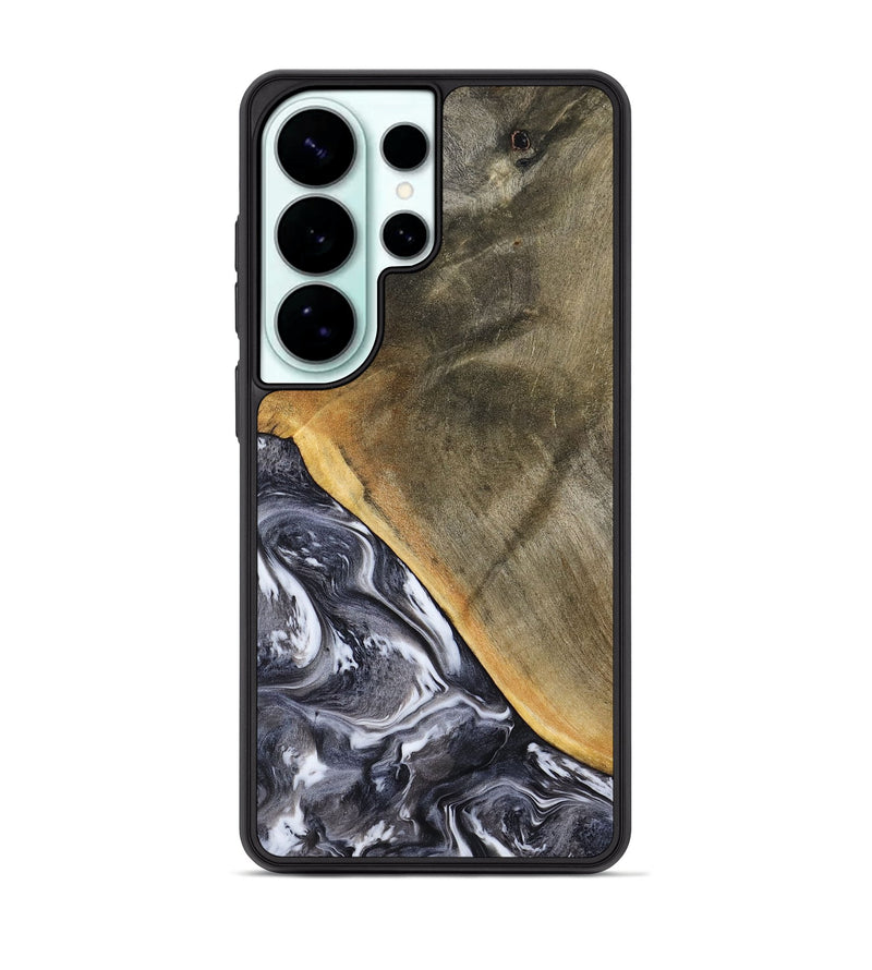 Galaxy S26 Ultra Wood Phone Case - Telly (Black & White, 799502)