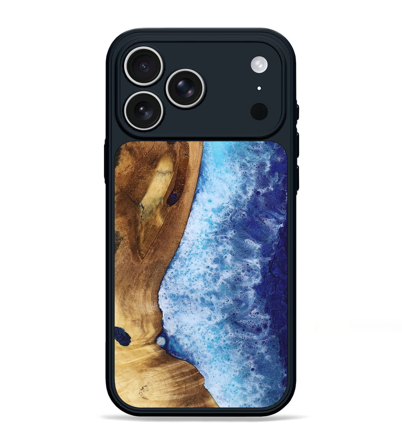 iPhone 17 Pro Max Wood Phone Case - Grey (Coastal, 799591)