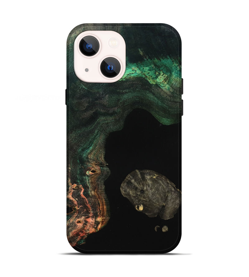 iPhone 13 Wood Live Edge Phone Case - Ara (Wood Burl, 799663)