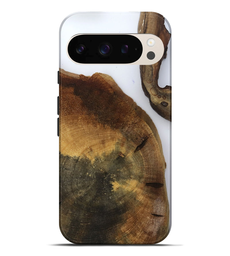 Pixel 10 Pro XL Wood Live Edge Phone Case - Howard (Clear, 799686)