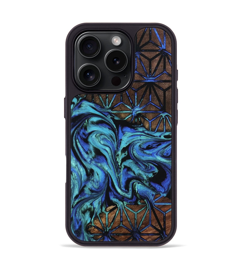 iPhone 16 Pro Wood Phone Case - Miller (Pattern, 799828)